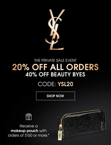 ysl friends and family sale|ysl cosmetics sale.